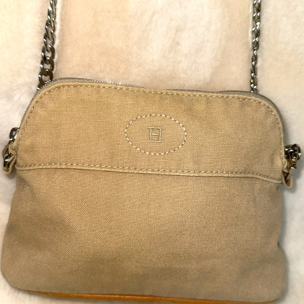 Hermès Canvas Bolide Pouch Bag